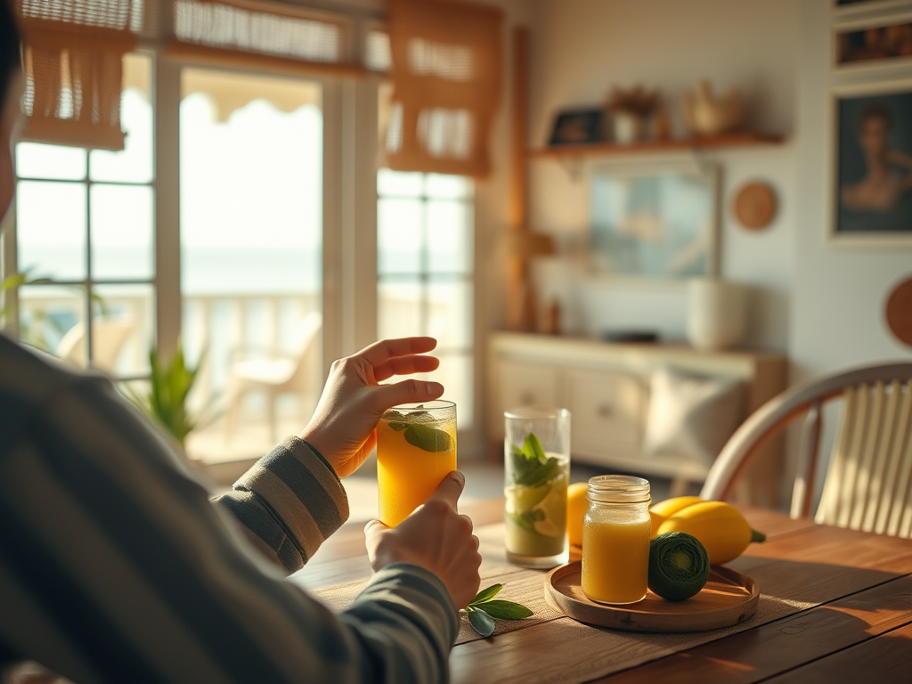 Vitamin-Rich Morning Juices for Immunity and Digestive Health